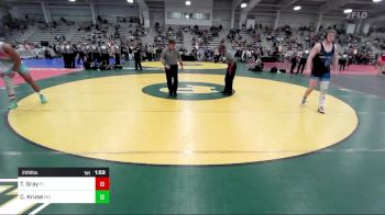 220 lbs Semifinal - Timothy Gray, FL vs Cy Kruse, MN