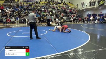 127 lbs Final - Jax Forrest, Bishop McCort vs Eren Sement, Council Rock North