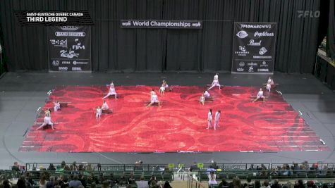 Third Legend "Saint-Eustache Quebec Canada" at 2025 WGI Guard World Championships