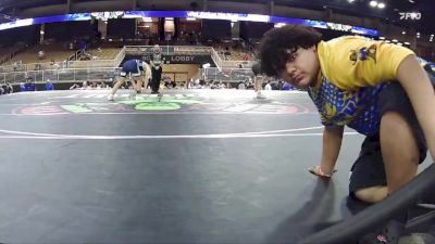 144 lbs Champ. Round 1 - Alden Jackson, Lovett School vs Nevin Hayes, Zephyrhills Christian