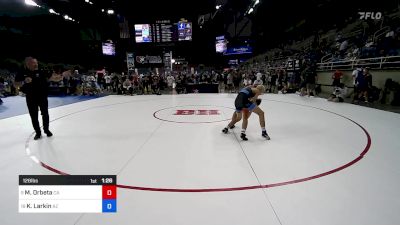 126 lbs Cons 16 #2 - Matthew Orbeta, CA vs Konner Larkin, AZ