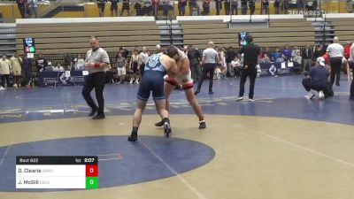 184 lbs Consi Of 4 - Drew Clearie, Unrostered vs Jack McGill, Columbia
