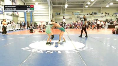 132 lbs Rr Rnd 1 - Brea Beward, D3 Training Center - HSG vs Madeline Ngo, MetroWest United Pink - HSG