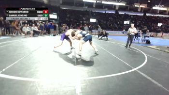 157 lbs Champ. Round 2 - Samuel Kincaid, Gonzaga Prep vs Mason Edwards, Sumner