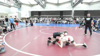 85 lbs Rr Rnd 6 - Harry Etter, RedNose Wrestling School - MSC vs Dylan Silkowski, All I See Is Gold Academy - MSC
