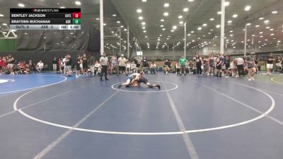 122 lbs Rr Rnd 3 - Bentley Jackson, Outlaws - HSC vs Brayden Buchanan, ASR - HSC