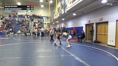 107 lbs Consy 5 - Kellen McCrea, Berks Catholic vs Gabe Hawkingberry, Norwin
