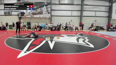 61 kg Champ. Round 1 - Richard Murillo, California vs Bubba Wright, Air Force Regional Training Center