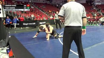 2A-215 lbs Cons. Round 4 - Maddon Evans, Hampton-Dumont-CAL vs Cody Koepke, Denver