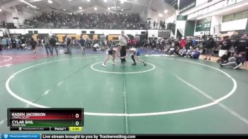 105 lbs Quarterfinal - Cylar Bail, Middleton vs Kaden Jacobson, Lowell Scott
