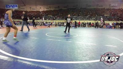 98 lbs Quarterfinal - Yareli Flores, Raw Wrestling Club vs Madison Lawther, Cashion Takedown Club