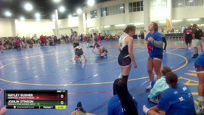 145 lbs Semis & Wb (16 Team) - Hayley Rusher, Nebraska Widow Makers vs Josilin Stinson, Indiana Smackdown Girls