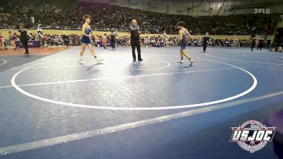 106 lbs Round Of 32 - Aiden Jalajel, Team Tulsa Wrestling Club vs Oliver Baker, Oklahoma Wrestling Academy