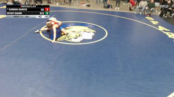 106 lbs Champ. Round 1 - Damian Garcis, Unattached vs Wyatt Dahm, Belleville West