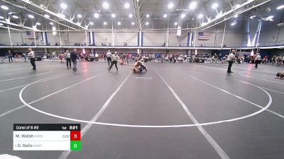 184 lbs Consi Of 8 #2 - Matt Walsh, Harvard vs Dom Solis, Maryland - UnAttached