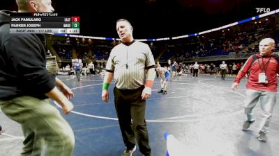 117 lbs Quarterfinal - Jack Famularo, Easton vs Parker Joseph, Mars