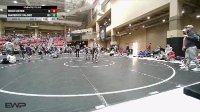 64 lbs Placement Matches (8 Team) - Noah Estes, Colorado Xtreme vs Maverick Valdez, Black Fox Academy