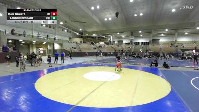90 lbs Cons. Round 5 - Landon Bessant, Cleveland Wrestling Club vs Jace Tiggett, Elite Athletic Club