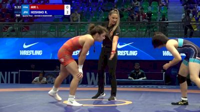 68 kg 1/4 Final - Isabella Mir, United States vs Ray Hoshino, Japan