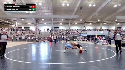 A 157 lbs Champ. Round 1 - Felix Duncan, David Crockett High School vs Kwinci Bowden, James Lawson High School