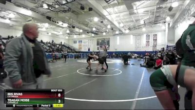 140 lbs 3rd Place Match - Addison Taufa, San Marcos vs Josephine Wiener, Harvard Westlake