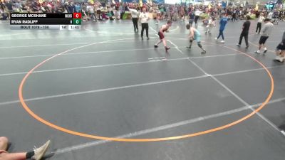 150 lbs Cons. Round 4 - Ryan Radliff, Hammers vs George McShane, Unattached