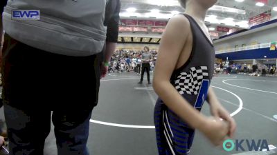 52 lbs Quarterfinal - Winston Bolay, Perry Wrestling Academy vs Beckham Cummings, Newcastle Youth Wrestling