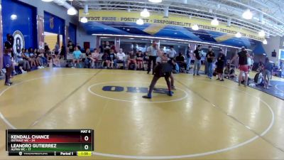 165 lbs Round 5 (8 Team) - Leandro Gutierrez, Alpha WC vs Kendall Chance, OutKast WC