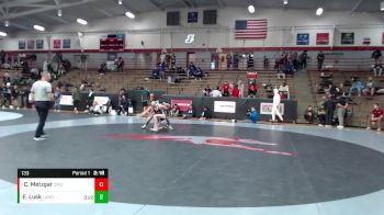 133 lbs Cons. Semi - Collin Metzgar, Colorado Mesa vs Elijah Lusk, Lander