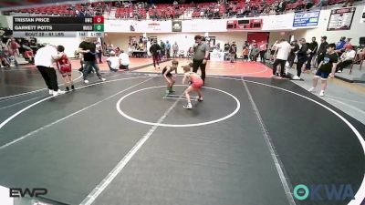 61 lbs Final - Tristan Price, Brushy Wrestling Club vs Garrett Potts, Wagoner Takedown Club