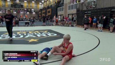 97 lbs Round 2 - Cain Crosson, Sebolt Wrestling Academy vs Tatum Honda, Iowa