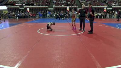 65 lbs Champ. Round 2 - Melvin Kjelsrud, Livingston Wrestling Club vs Jared Petersen, Mountain Man