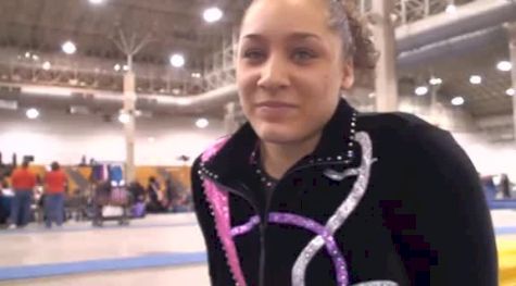 2009 World Vault Champ Kayla Williams after winning Chicago Style