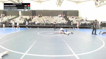 150-I lbs Consi Of 8 #2 - Roman Ritacco, Kinnelon vs Zachary Russell, Black Sheep WC