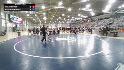 U20 Women - 72 lbs Cons. Round 2 - Hailey Sutton, MT vs Elizabeth Kovacs, WA