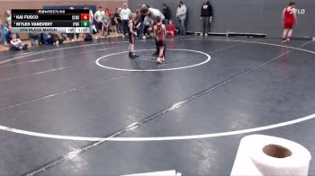 49 lbs 5th Place Match - Kai Fusco, Sandpoint Legacy Wrestling Club vs Myles VanEvery, Idaho Falls Wrestling Club