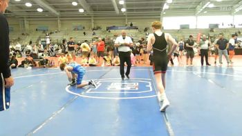 120 lbs Semifinal - Liam LaForge, Mat Assassins Black - EL vs Jagger Locke, POWA - EL