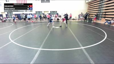150 lbs Cons. Round 1 - Collin Rux, IL vs Nevan Doyle, WI