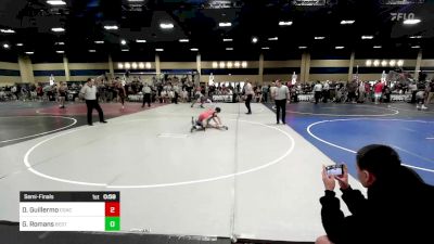 144 lbs Semifinal - Dylan Guillermo, Coachella Valley WC vs Gabriel Romans, Best Trained