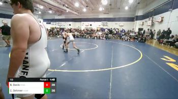 113 lbs Round 2 (4 Team) - Brody Davis, Washougal vs Cole Dehmer, Hanford