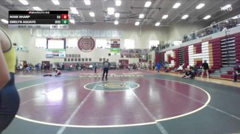 155 lbs Champ. Round 1 - Emelyn Aguayo, Nyssa vs Rose Sharp, Elko