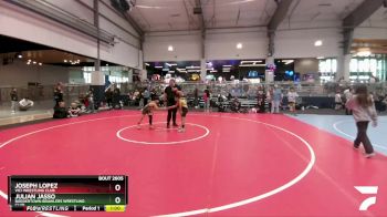 92 lbs Cons. Round 1 - Joseph Lopez, Vici Wrestling Club vs Julian Jasso, Bordertown Brawlers Wrestling Club