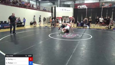 70 kg Round Of 128 - Sam Ewing, Bulls Wrestling Club vs Chase Pluhar, Warrior Regional Training Center