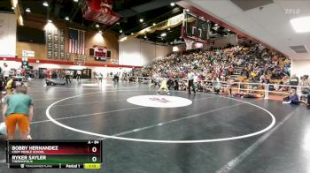 84 lbs Semifinal - Bobby Hernandez, Cody Middle School vs Ryker Sayler, Thermopolis