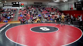 172 lbs 3rd Place Match - Elijah Miller, Greensburg Salem Hs vs Blake Schepis, West Allegheny Hs
