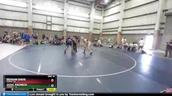 175 lbs Round 3 (10 Team) - Deagan Davis, UTAH2 vs Izzac Pacheco, Hawaii2