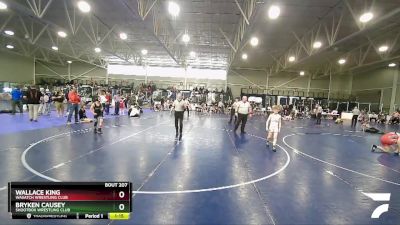 75 lbs Semifinal - Bryken Causey, Shootbox Wrestling Club vs Wallace King, Wasatch Wrestling Club