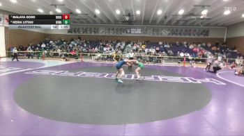 120 lbs Quarterfinal - Malaya Goss, Douglas vs Keira Littau, Kelly Walsh
