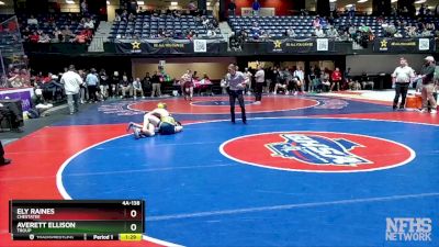 4A-138 lbs Semifinal - Averett Ellison, Troup vs Ely Raines, Chestatee