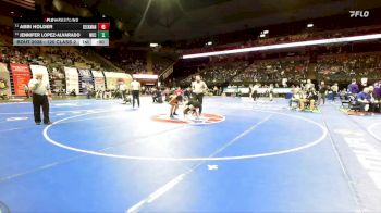 125 Class 2 lbs Champ. Round 1 - Jena Gumahin, Ft. Zumwalt South vs Krisean Buchana, Ritenour